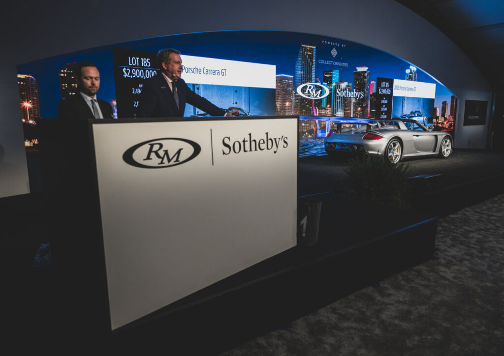 buying at classic car auction