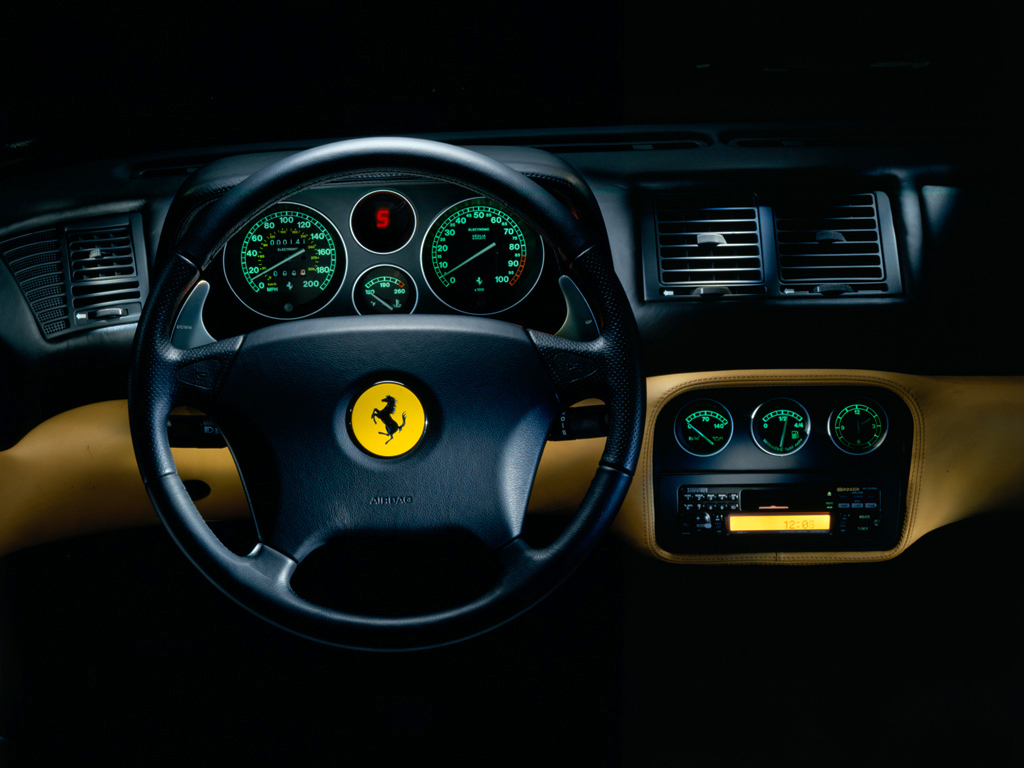 Ferrari F355 interior
