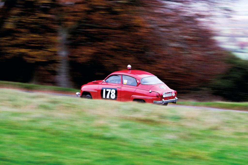 Erik Carlsson’s Saab 96