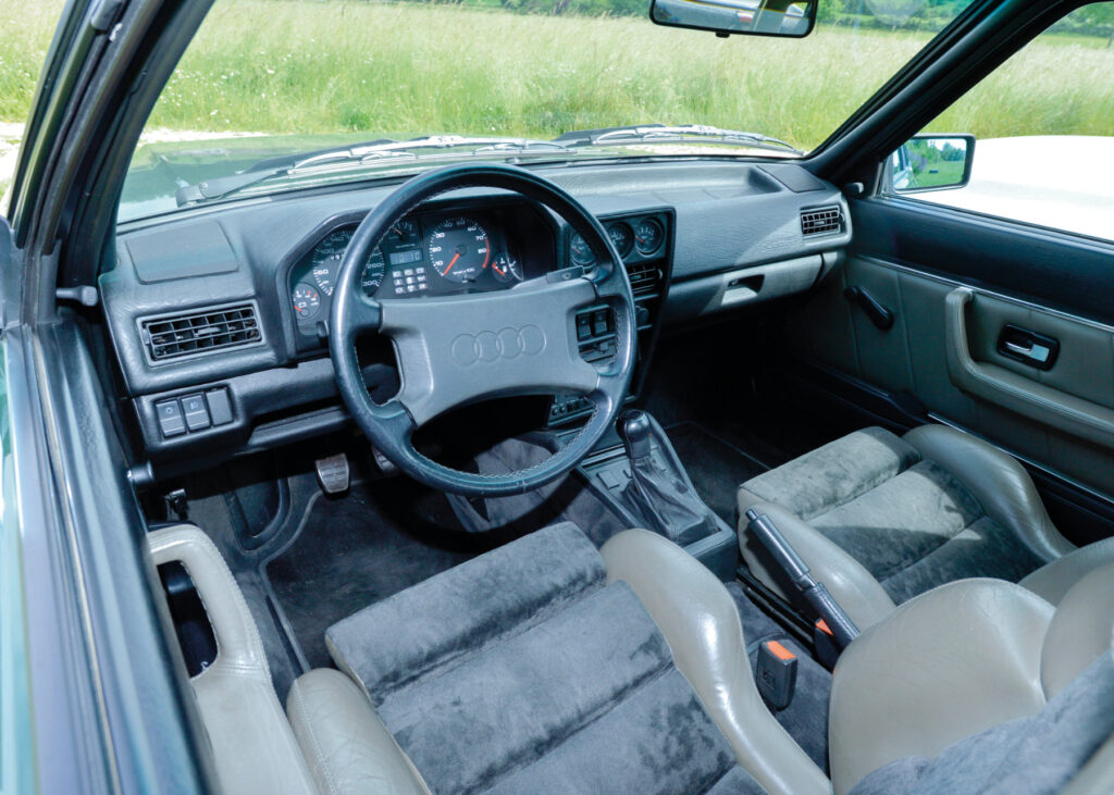 Audi Sport Quattro interior