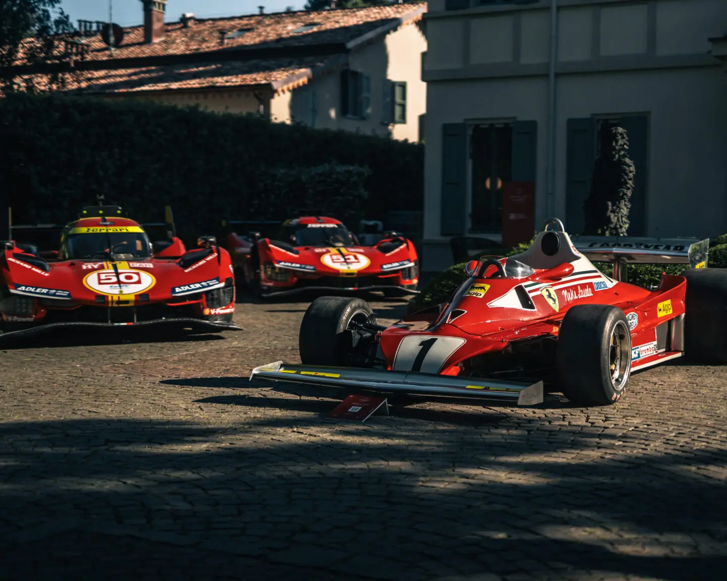 Cavallino Classic Modena Ferrari F1 cars