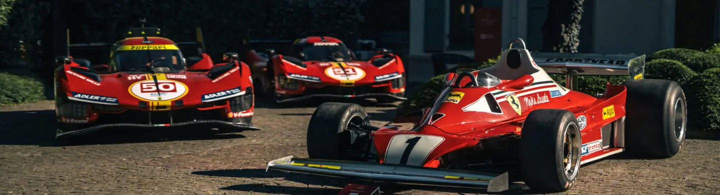 Cavallino Classic Modena Ferrari F1 cars