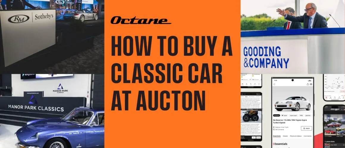 How to buy a classic car at auction